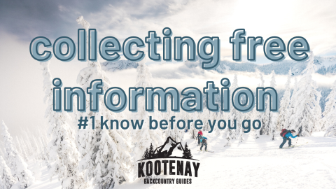 Collecting Free Info #1 Know Before You Go